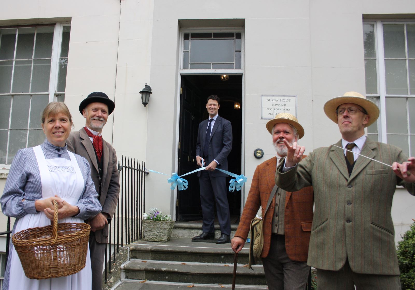 Holst birth place museum reopening celebration